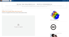 Desktop Screenshot of blogdomagrello.blogspot.com