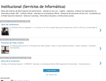 Tablet Screenshot of compusys-institucional.blogspot.com