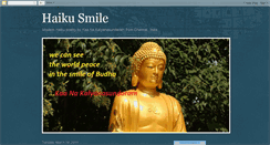 Desktop Screenshot of haikusmile.blogspot.com