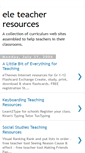 Mobile Screenshot of eletechteacher.blogspot.com