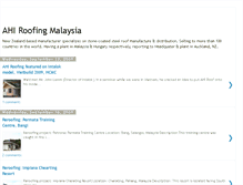 Tablet Screenshot of ahiroofing.blogspot.com