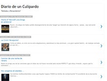 Tablet Screenshot of diariodeunculipardo.blogspot.com