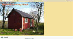 Desktop Screenshot of bigrackhuntingshack.blogspot.com