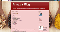 Desktop Screenshot of farnazcookings.blogspot.com