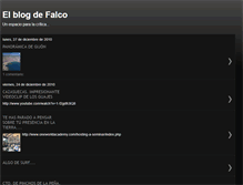 Tablet Screenshot of elblogdefalco.blogspot.com