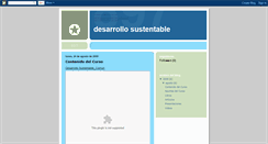 Desktop Screenshot of desarrollosustentablegenaro.blogspot.com