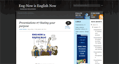 Desktop Screenshot of eng-now.blogspot.com