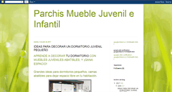 Desktop Screenshot of mueblesjuvenilesparchis.blogspot.com