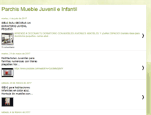 Tablet Screenshot of mueblesjuvenilesparchis.blogspot.com
