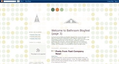 Desktop Screenshot of bathroomblogfest3.blogspot.com