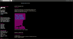 Desktop Screenshot of noirdesir-italia.blogspot.com