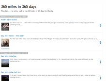 Tablet Screenshot of 365milesin365days.blogspot.com