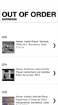 Mobile Screenshot of outoforderdatabase.blogspot.com