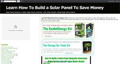 Desktop Screenshot of learnhowtobuildasolarpanel.blogspot.com