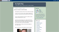 Desktop Screenshot of mychileanenglishblog.blogspot.com