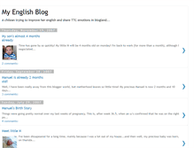 Tablet Screenshot of mychileanenglishblog.blogspot.com