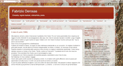 Desktop Screenshot of fabrizioderosas.blogspot.com