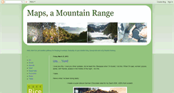 Desktop Screenshot of mapsandmountainrange.blogspot.com