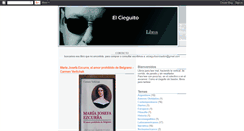 Desktop Screenshot of elcieguitolibros.blogspot.com