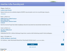 Tablet Screenshot of marisa-ichahandayani.blogspot.com