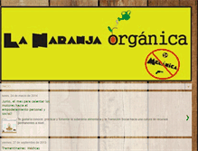 Tablet Screenshot of naranjaorganica.blogspot.com