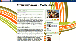 Desktop Screenshot of disneyworldexp.blogspot.com