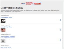 Tablet Screenshot of bobby-hebb-sunny.blogspot.com