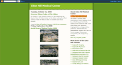 Desktop Screenshot of edenhillmedicalcenter.blogspot.com