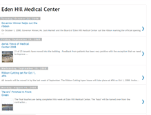 Tablet Screenshot of edenhillmedicalcenter.blogspot.com