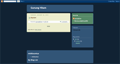 Desktop Screenshot of gununghitam.blogspot.com