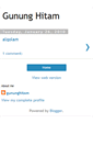 Mobile Screenshot of gununghitam.blogspot.com