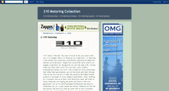 Desktop Screenshot of 310motoringcollection.blogspot.com