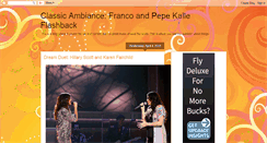 Desktop Screenshot of francopepekalleclassicambiance.blogspot.com