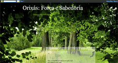 Desktop Screenshot of forcadosorixas.blogspot.com