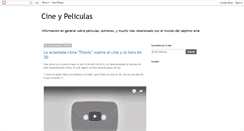 Desktop Screenshot of cineypeliculass.blogspot.com