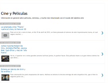 Tablet Screenshot of cineypeliculass.blogspot.com