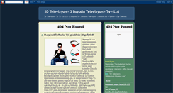 Desktop Screenshot of 3dtelevizyon.blogspot.com