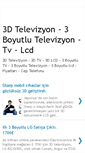 Mobile Screenshot of 3dtelevizyon.blogspot.com