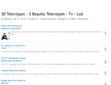 Tablet Screenshot of 3dtelevizyon.blogspot.com