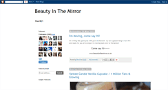 Desktop Screenshot of beautyinthemirrorblog.blogspot.com