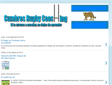 Tablet Screenshot of cumbresrugby.blogspot.com