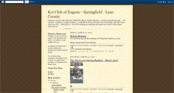 Desktop Screenshot of koi-club-of-eugene.blogspot.com