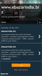 Mobile Screenshot of ebazarindiabiz.blogspot.com