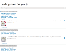 Tablet Screenshot of hardangerkrzysi.blogspot.com
