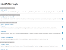 Tablet Screenshot of nikimcmorrough.blogspot.com