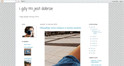 Desktop Screenshot of niejestemzcukru.blogspot.com