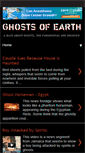 Mobile Screenshot of ghostsofearth.blogspot.com