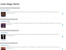 Tablet Screenshot of lmagicparlor.blogspot.com