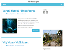 Tablet Screenshot of my-music-land.blogspot.com