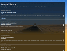 Tablet Screenshot of malayahistory.blogspot.com